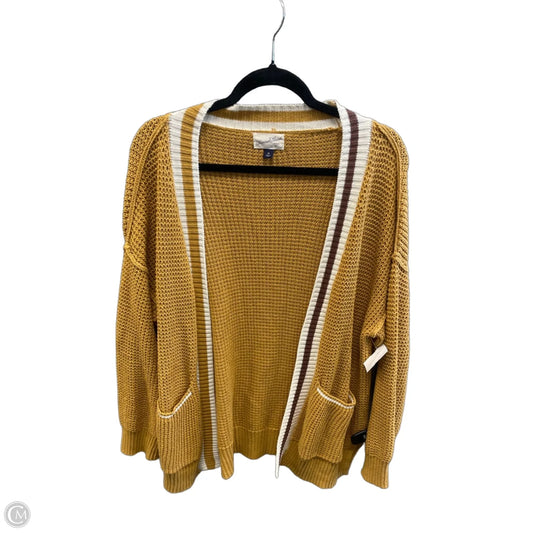 Cardigan By Universal Thread In Yellow, Size: M