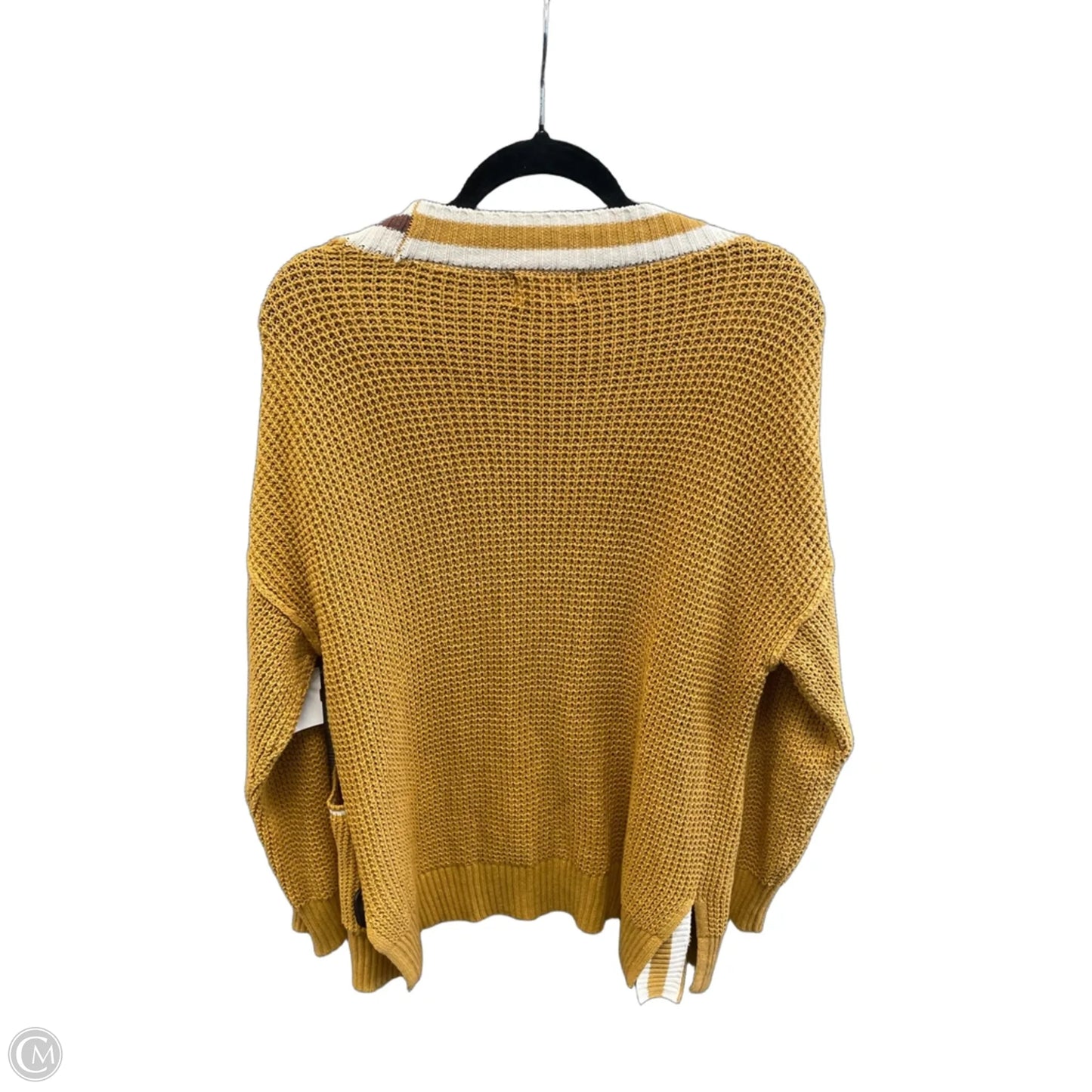 Cardigan By Universal Thread In Yellow, Size: M