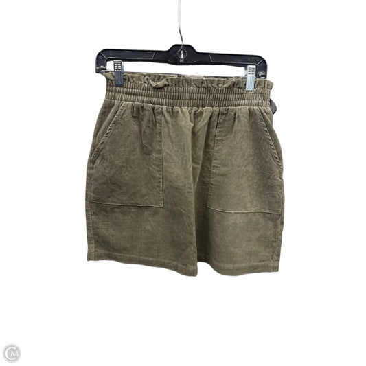 Skirt Mini & Short By Wishlist In Green, Size: 8