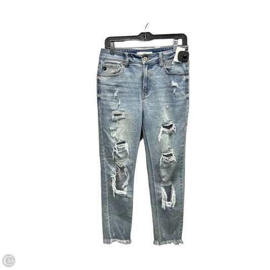 Jeans Skinny By Kancan In Blue Denim, Size: 4