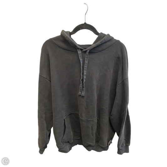 Sweatshirt Hoodie By Offline In Black, Size: M