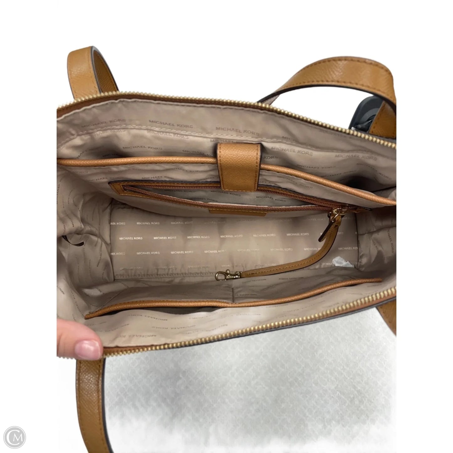 Handbag Designer By Michael Kors, Size: Large