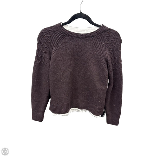 Sweater By Design History In Brown, Size: S