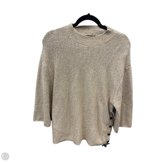 Sweater By Premise In Tan, Size: M