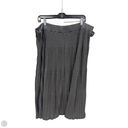 Skirt Midi By Ophelia Roe In Grey, Size: 22