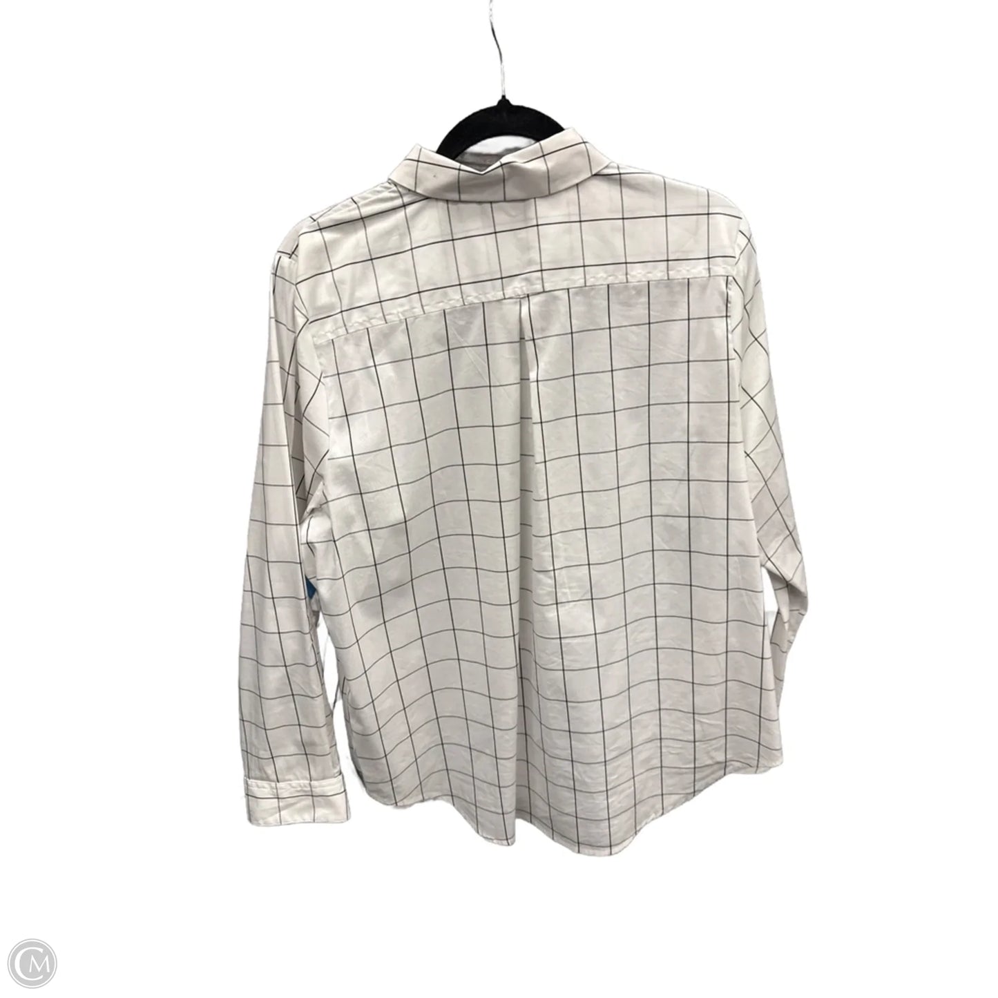 Top Long Sleeve By Apt 9 In White, Size: Xxl