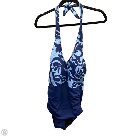 Swimsuit By Bal Harbour In Blue, Size: Xl