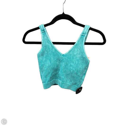 Top Sleeveless By Zenana In Blue, Size: L