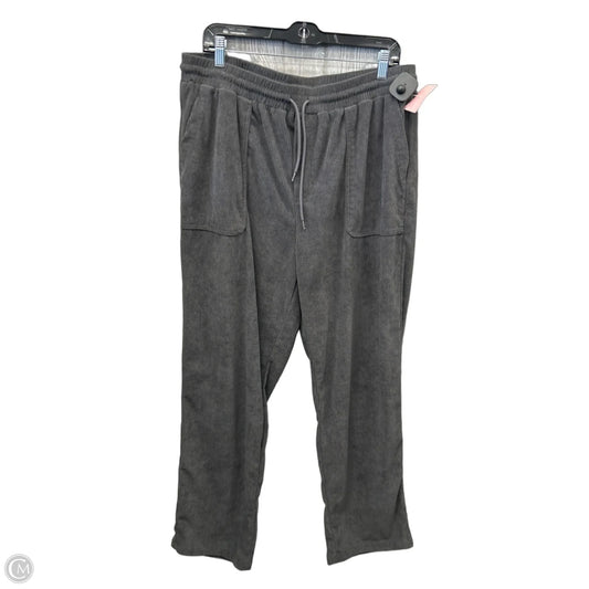 Pants Lounge By Clothes Mentor In Grey, Size: 18