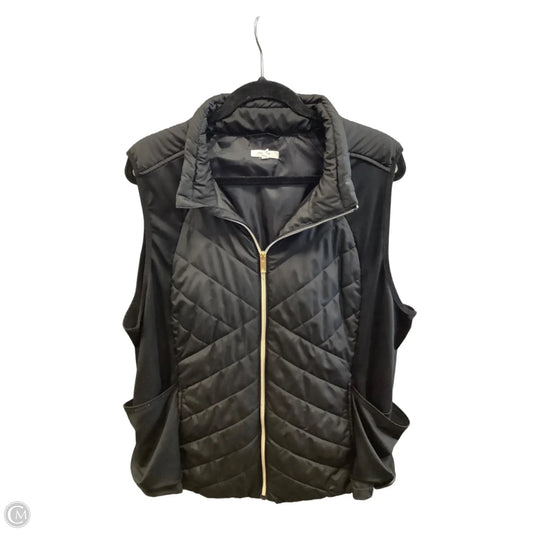 Vest Puffer & Quilted By Maurices In Black, Size: 2x