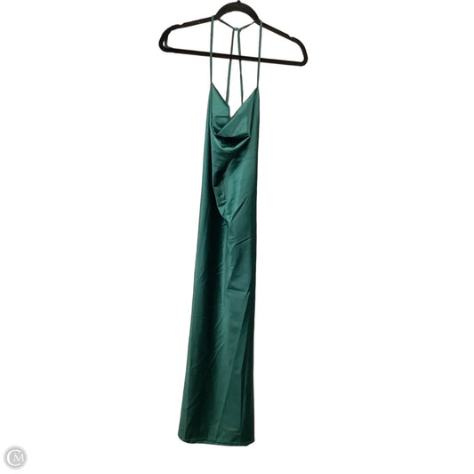 Dress Party Long By Clothes Mentor In Green, Size: L