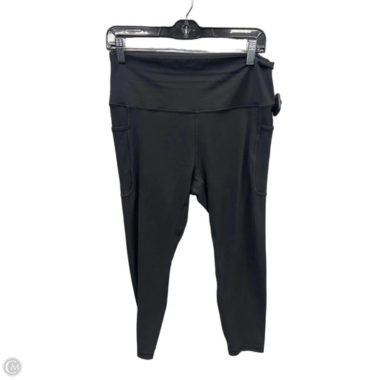 Athletic Leggings By Clothes Mentor In Black, Size: Xl