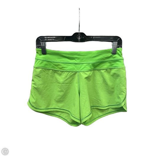 Athletic Shorts By Lululemon In Green, Size: S
