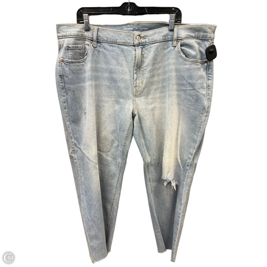 Jeans Boyfriend By Old Navy In Blue Denim, Size: 20