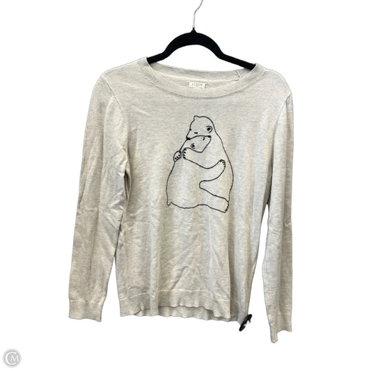 Top Long Sleeve By J. Crew In Tan, Size: M