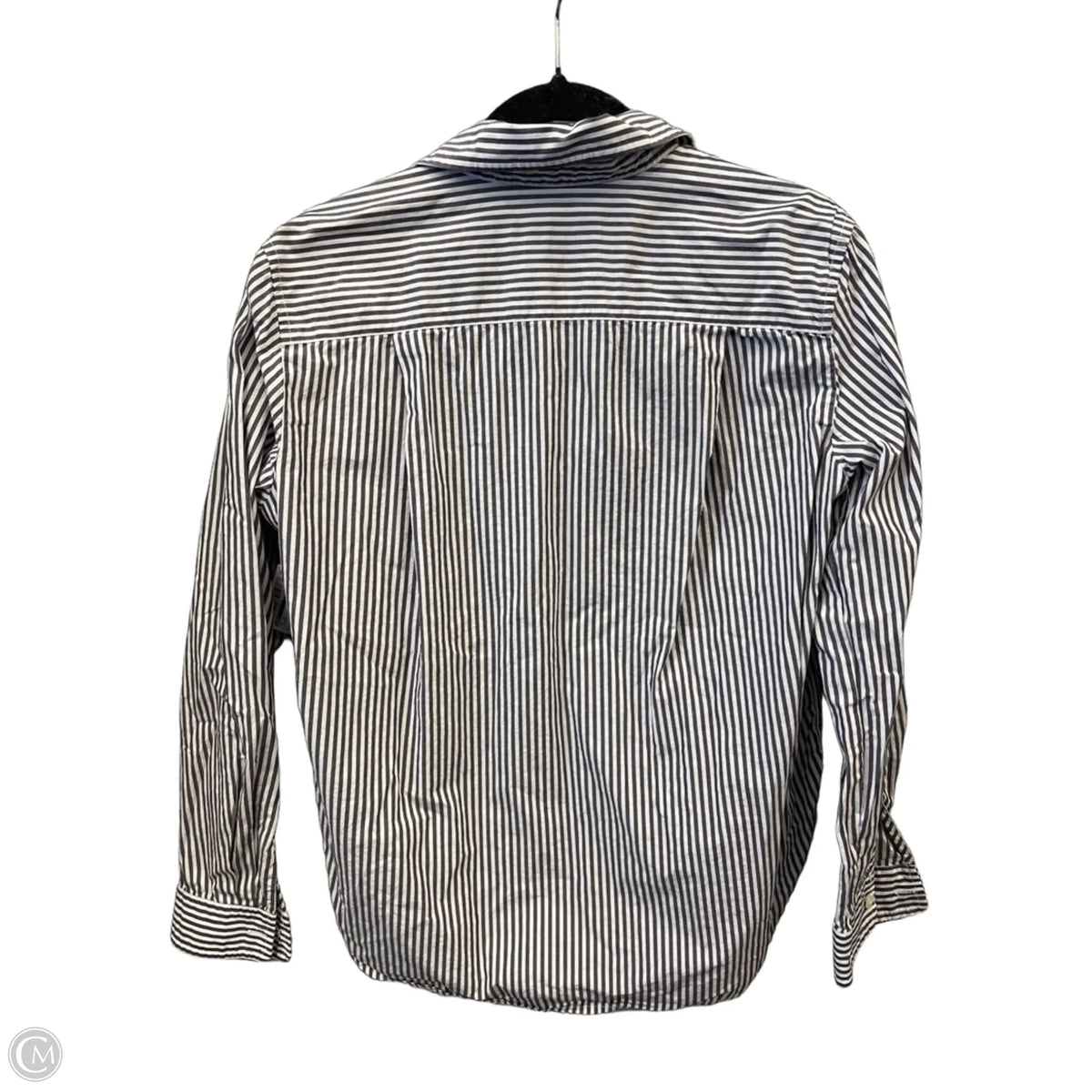 Top Long Sleeve By Loft In Striped Pattern, Size: S