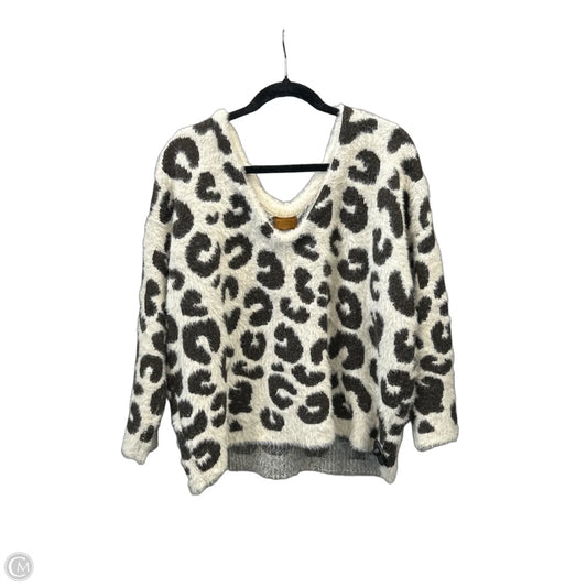 Sweater By Pol In Animal Print, Size: S
