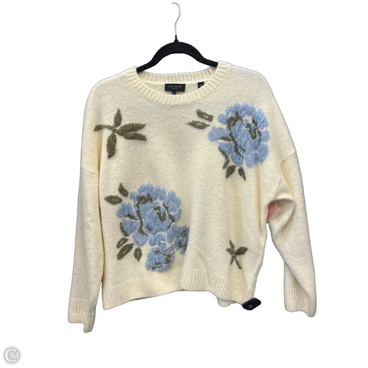Sweater By Ted Baker In Cream, Size: L