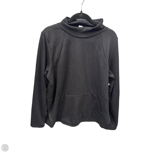 Athletic Top Long Sleeve Crewneck By Xersion In Black, Size: Xl