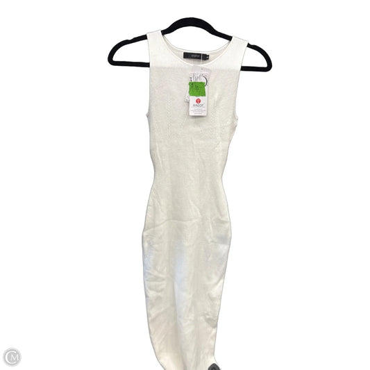 Dress Sweater By Clothes Mentor In White, Size: S