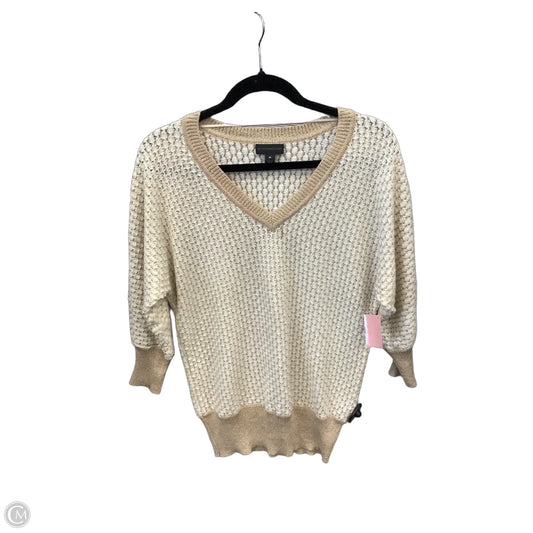 Sweater By Worthington In Cream, Size: M