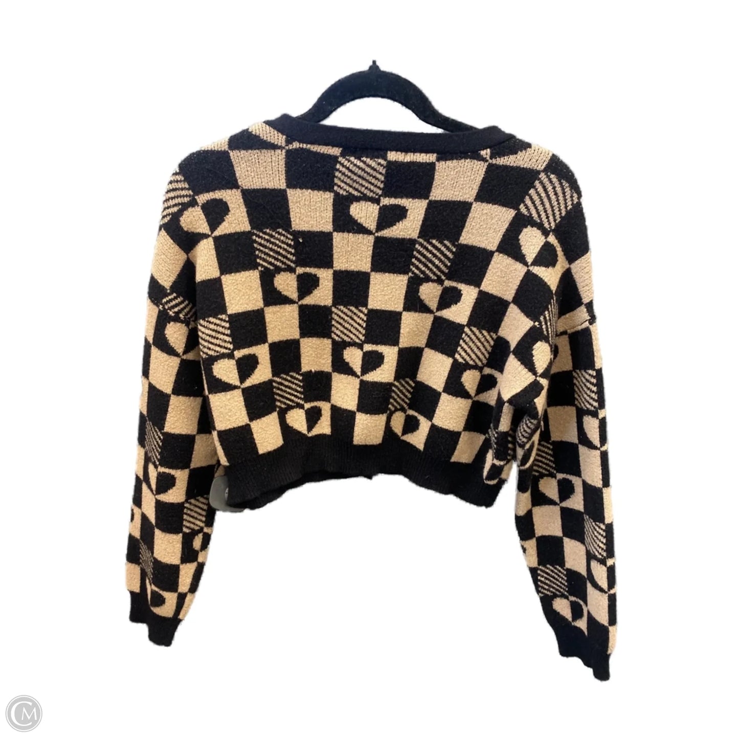 Sweater By Clothes Mentor In Black, Size: L