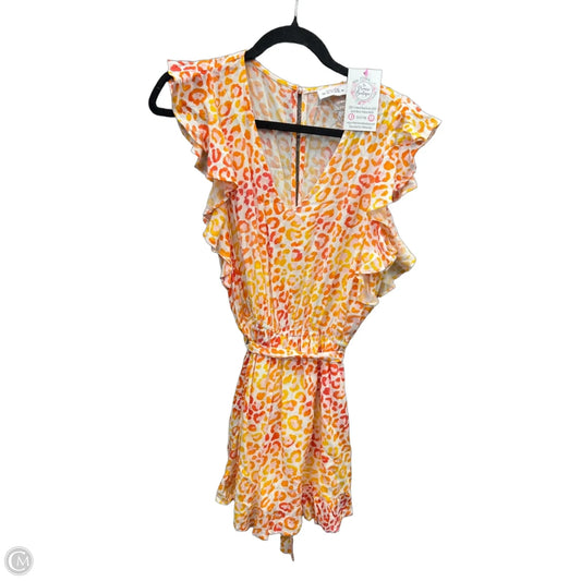 Dress Casual Short By Emily Wonder In Orange, Size: S