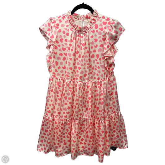 Dress Casual Short By Jodifl In Pink, Size: S