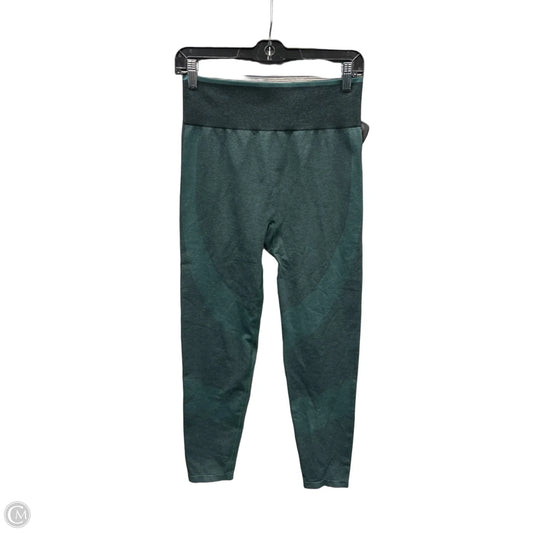 Athletic Leggings By Victorias Secret In Green, Size: L