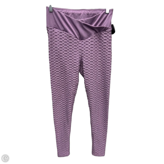 Athletic Leggings By Clothes Mentor In Purple, Size: M