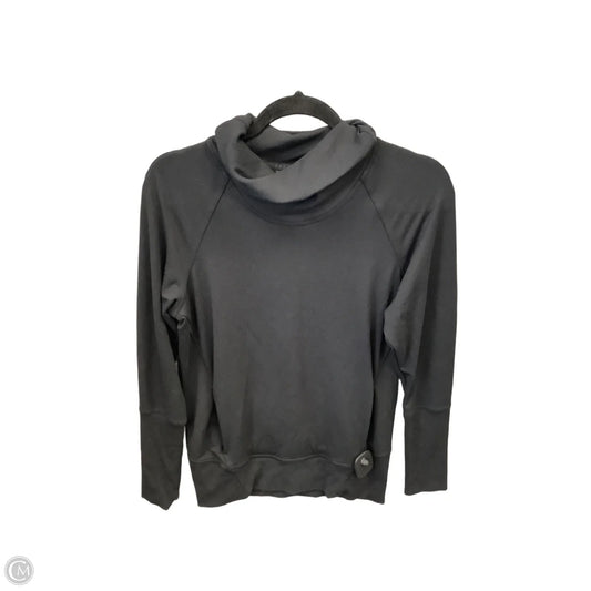Athletic Top Long Sleeve Crewneck By Lululemon In Black, Size: S
