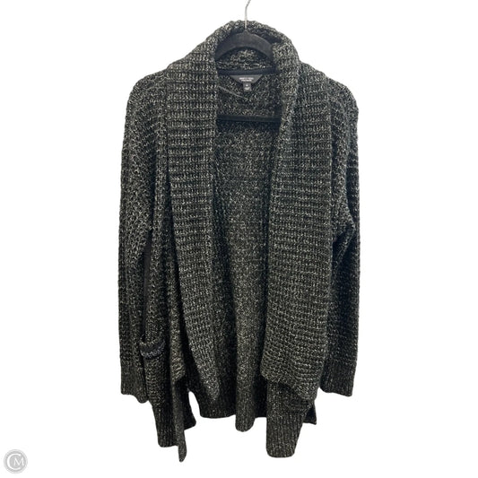 Sweater Cardigan By Simply Vera In Black, Size: M