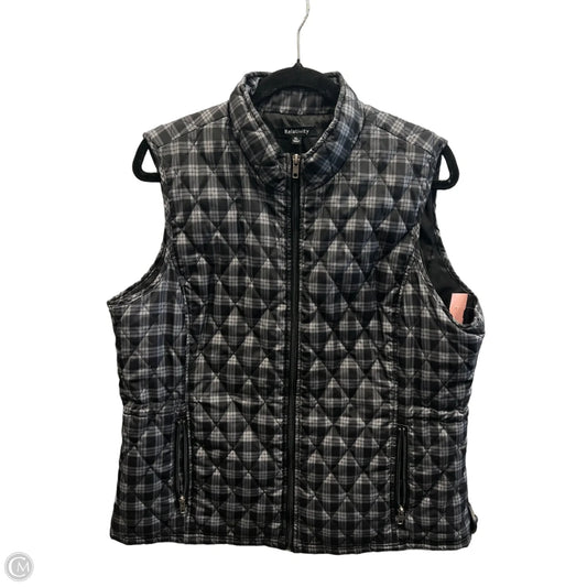 Vest Puffer & Quilted By Relativity In Grey, Size: Xl