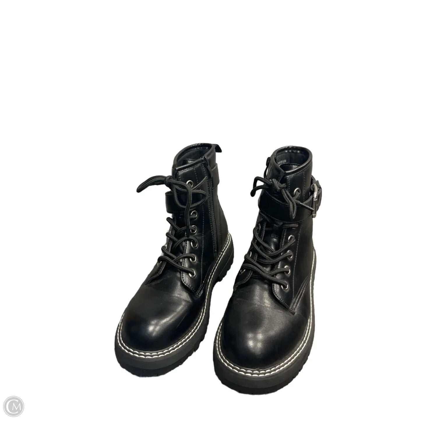 Boots Combat By Clothes Mentor In Black, Size: 8.5
