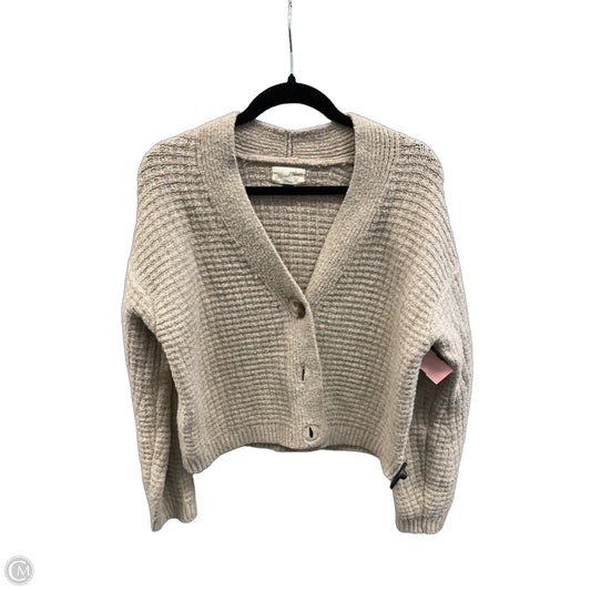 Sweater Cardigan By Universal Thread In Brown, Size: M