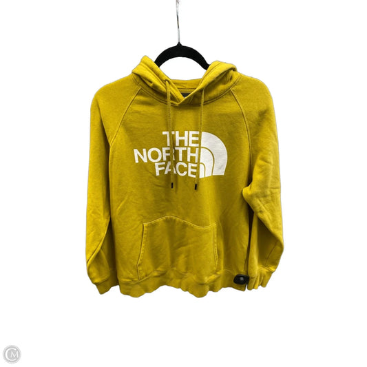 Sweatshirt Hoodie By The North Face In Yellow, Size: L