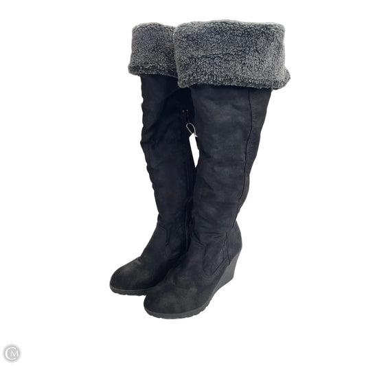 Boots Mid-calf Heels By Call It Spring In Black, Size: 8