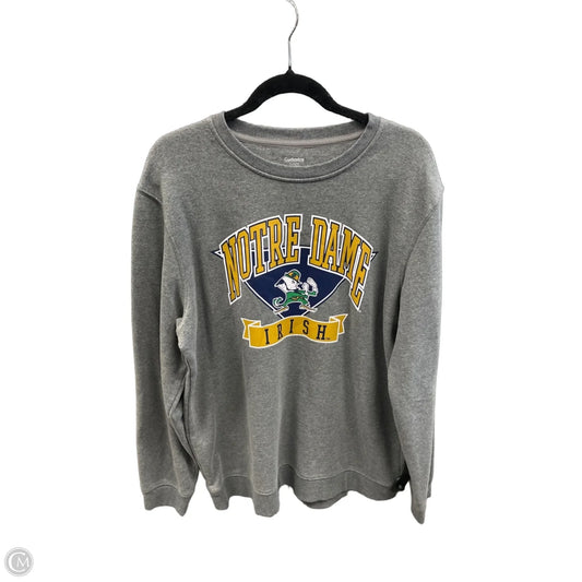 Sweatshirt Crewneck By Cmc In Grey, Size: Xl