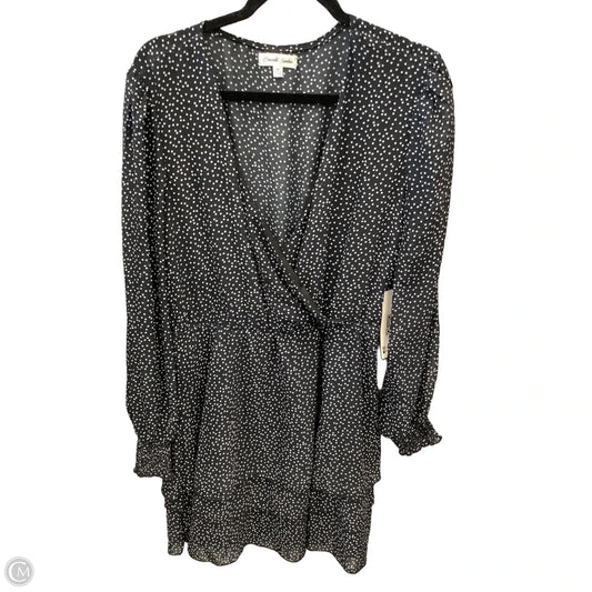 Dress Casual Midi By Emerald Sundae In Navy, Size: Xl