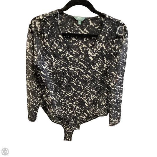Bodysuit By Terra & Sky In Black, Size: Xl
