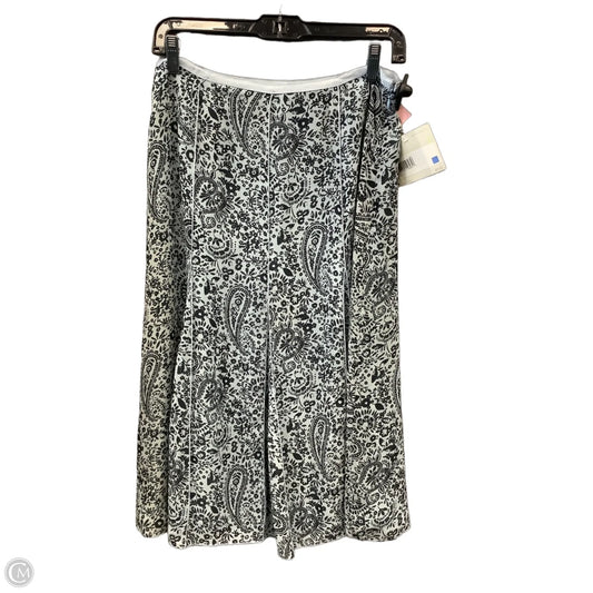 Skirt Midi By Liz Claiborne In Blue, Size: 4