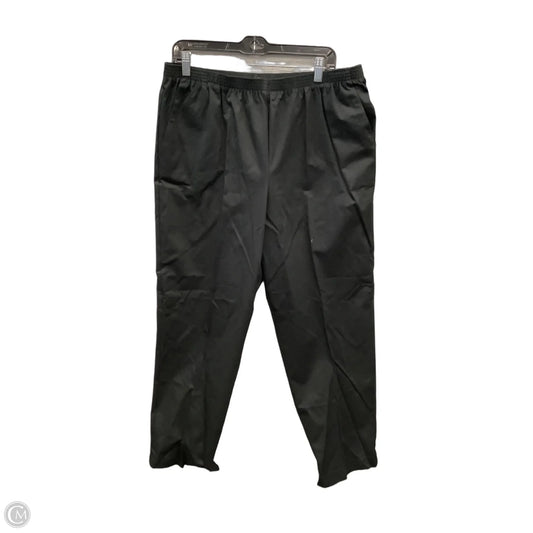 Pants Dress By Alfred Dunner In Black, Size: 16