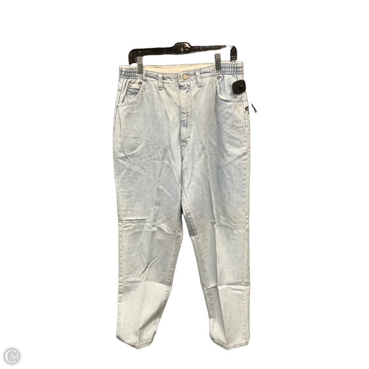 Jeans Wide Leg By Lee In Blue Denim, Size: 16