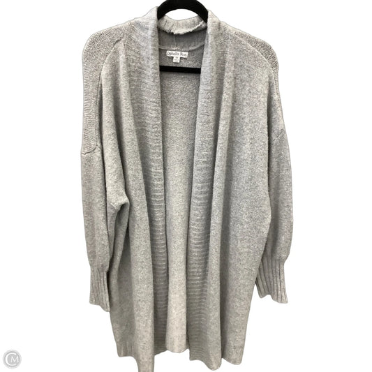 Cardigan By Ophelia Roe In Grey, Size: 2x