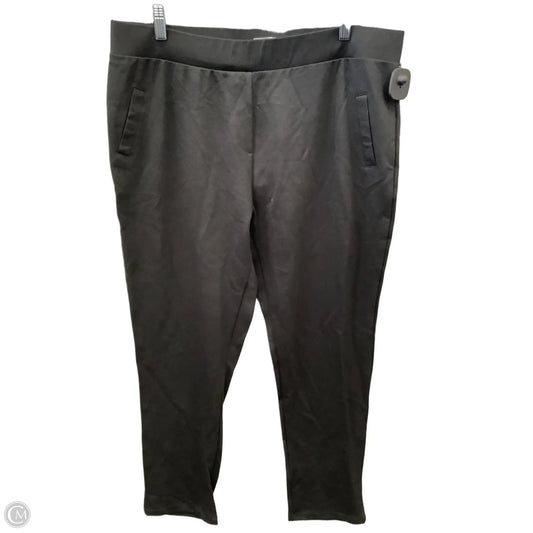 Pants Dress By Falls Creek In Black, Size: 18