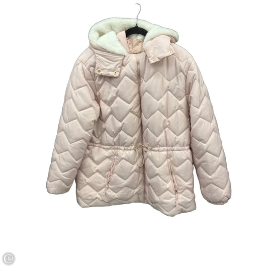 Coat Puffer & Quilted By Clothes Mentor In Pink, Size: 2x