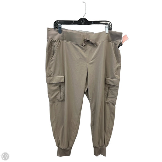 Athletic Pants By All In Motion In Tan, Size: Xl