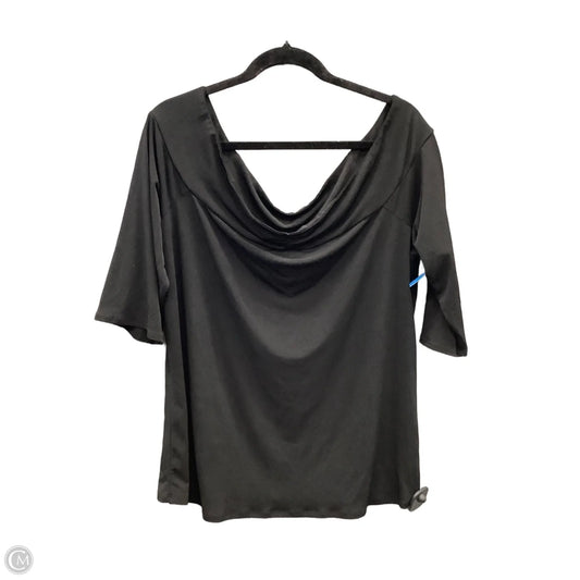 Top Short Sleeve By Torrid In Black, Size: 2x