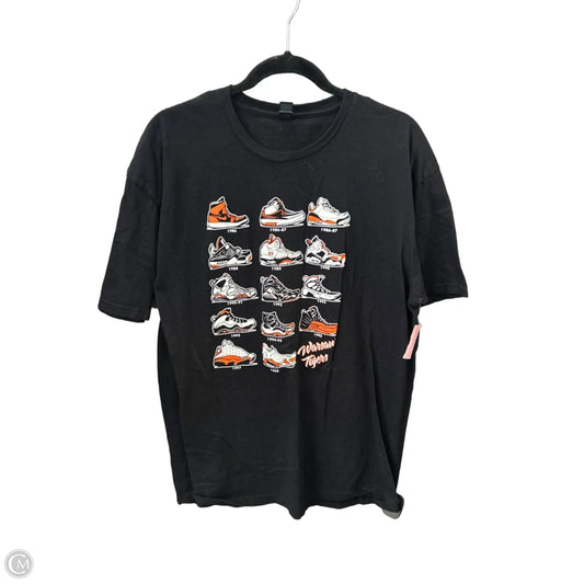 Top Short Sleeve By Gildan In Black, Size: Xl