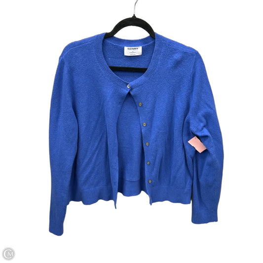 Sweater By Old Navy In Blue, Size: Xl